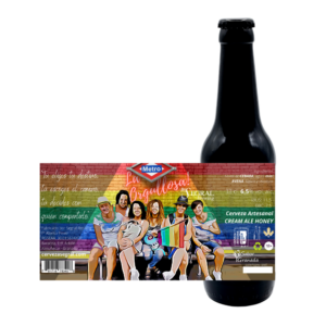 Cerveza Artesanal Honey La Orgullosa Zangano LGTBI