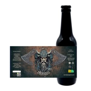 Cerveza Artesana Vikingus Brown Ale (Caja 12 Uds.)